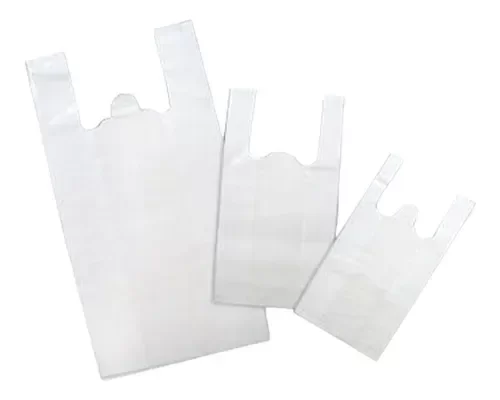 Producto - Bolsas camiseta blanca 40 x 50 x 100 U