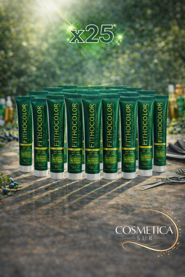 Producto - 25 tinturas fithocolor x 60 grs