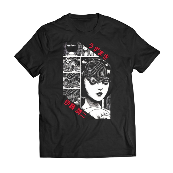 Producto - Remera Junji Ito Uzumaki Terror
