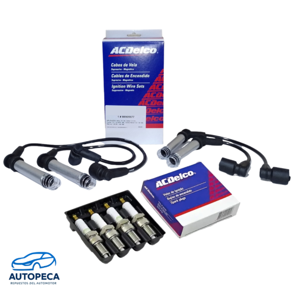 Producto - Kit de Cable y Bujia ACDelco "88956772/19347341"