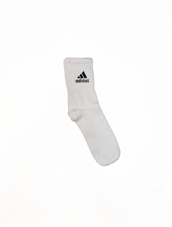 Producto - Media Caña Adidas Blanca