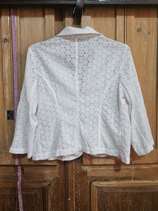 Producto - Blazer Garófalo Blanco t.50 - 7