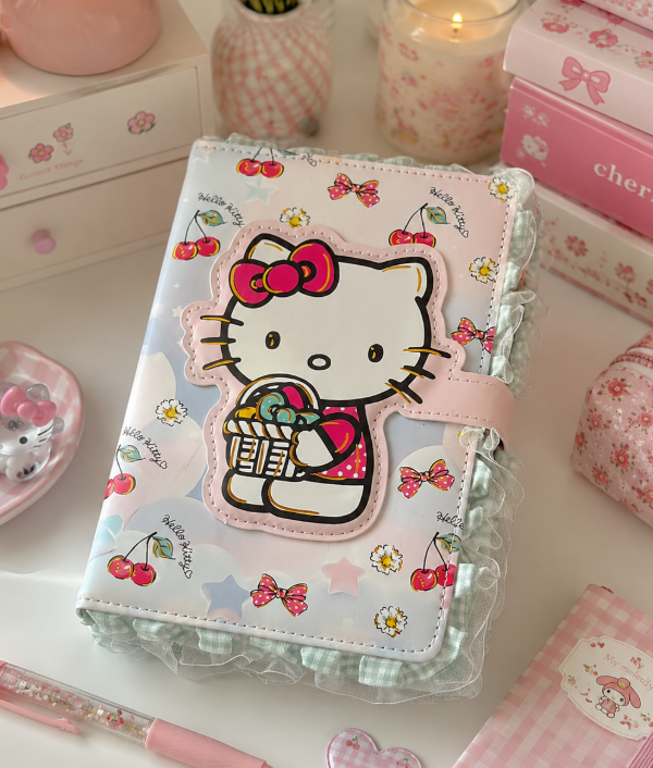 Producto - Cuaderno cute coquette Hello Kitty