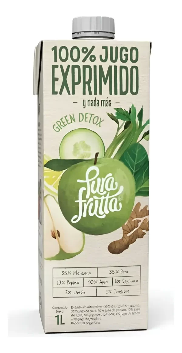 Producto - JUGO GREEN DETOX PURA FRUTA