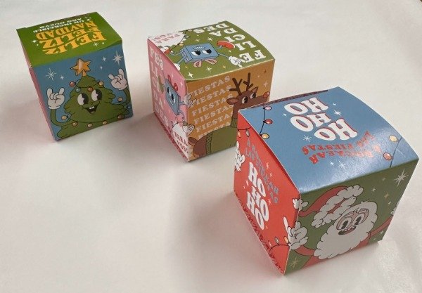 Producto - FELICES FIESTAS -COD. NA51  cubo 6