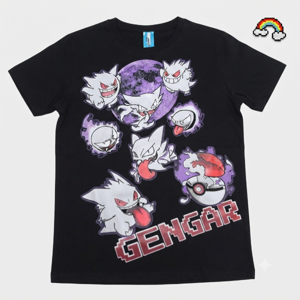 Remera manga corta infantil gengar t.12