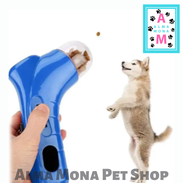 Producto - PISTOLA INTERACTIVA LANZA GOLOSINAS PARA PERROS