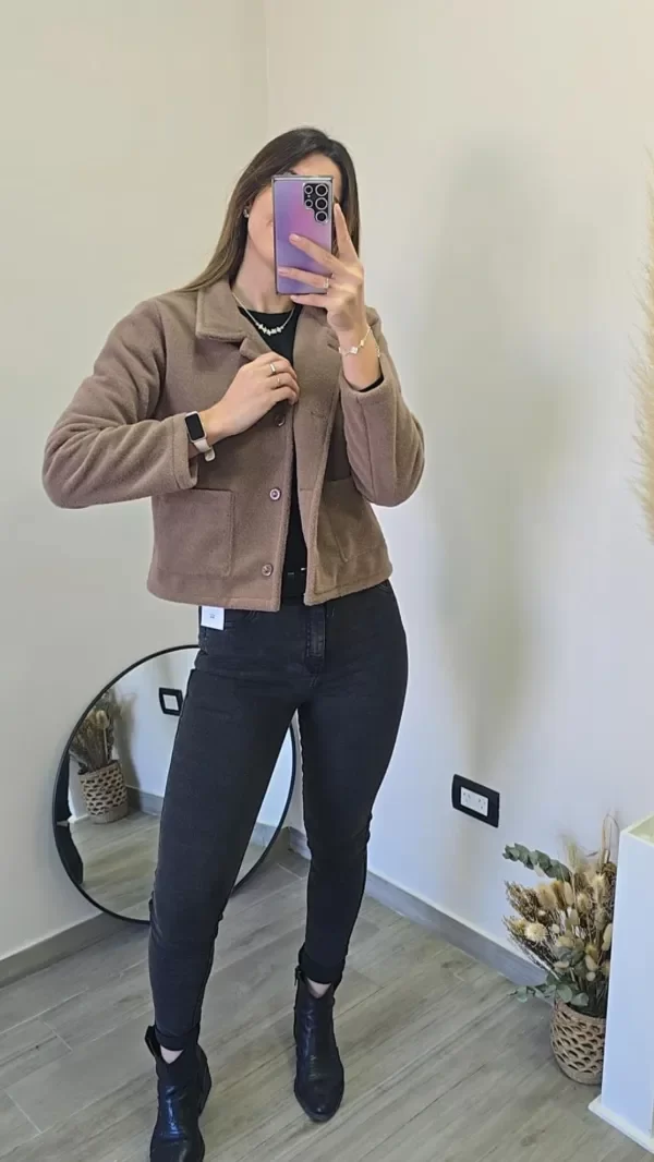 Producto - Camisaco de paño LINA