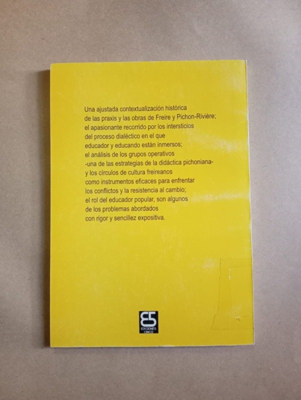 Producto - El proceso educativo según Paulo Freire - P. Freire Ana de Quiroga - Cinco 1985 - 1