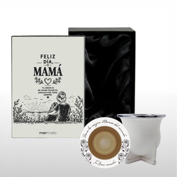 Producto - BOX MATE CON BOMBILLA Y CAJA DE PRESENTACIÓN CON PERSONALIZADO DÍA DE LA MADRE 2 - 1