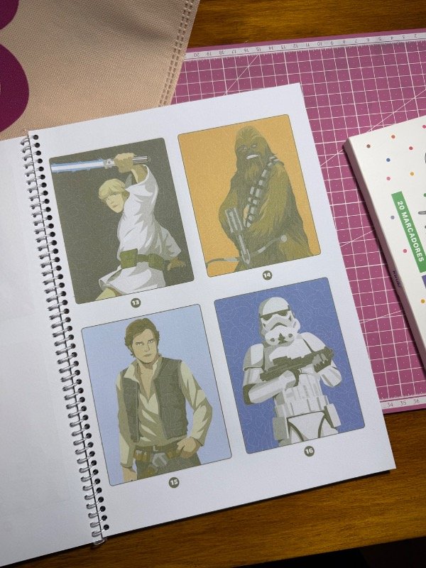 Producto - Set colorear starwars - 5
