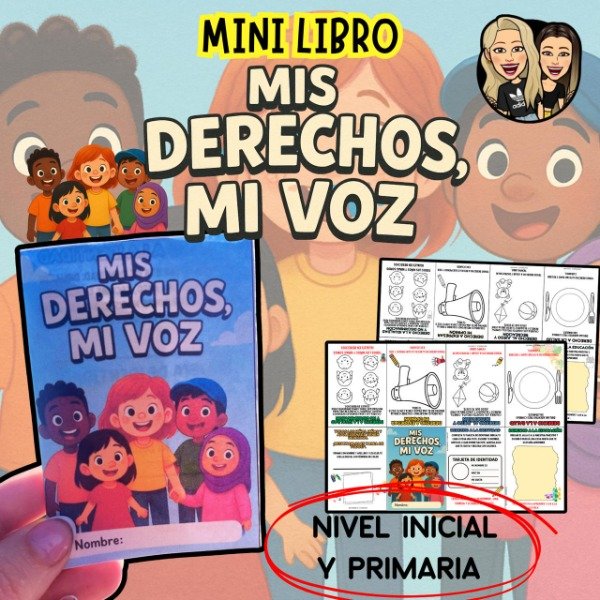 Producto - MINI LIBRO. MIS DERECHOS. MI VOZ