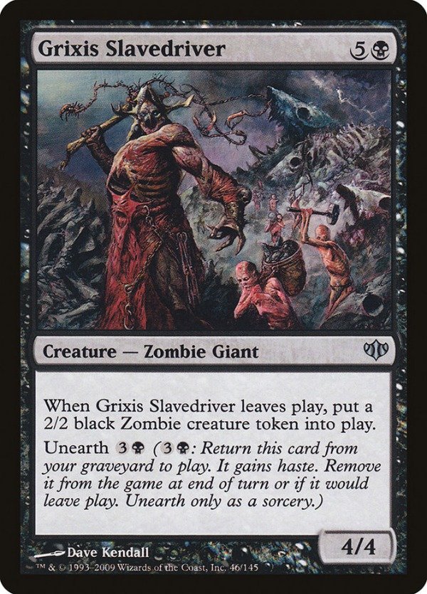 Producto - Grixis Slavedriver  Conflux