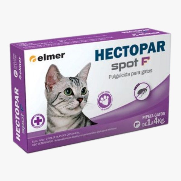 Producto - Elmer Pipeta Hectopar Spot F Gato de 1 a 4 kg