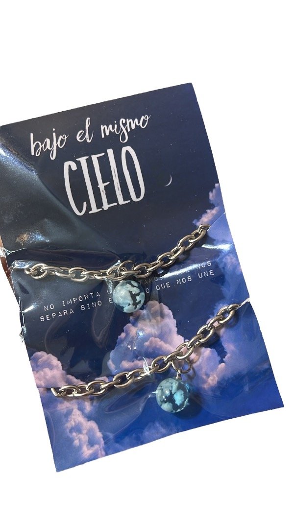 Producto - Set pulseras bajo el mismo cielo contiene 2