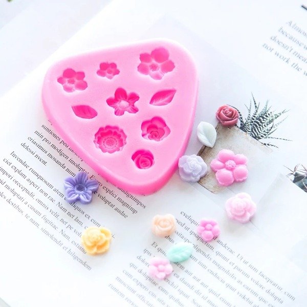 Producto - Molde mix florcitas