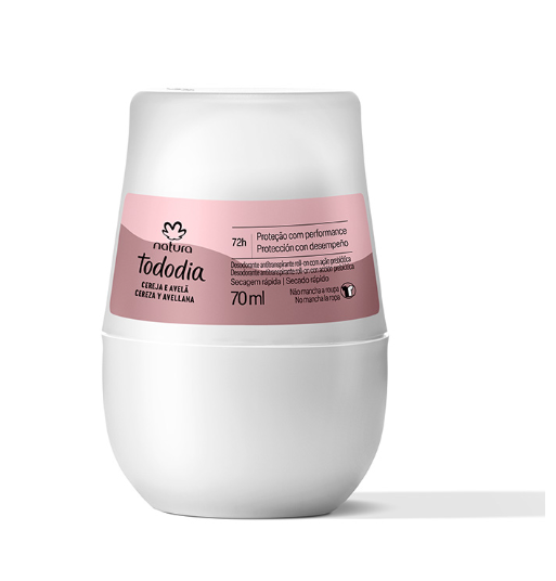 Producto - Desodorante Roll On Antitranspirante Prebiótico Tododia Cereza y Avellana