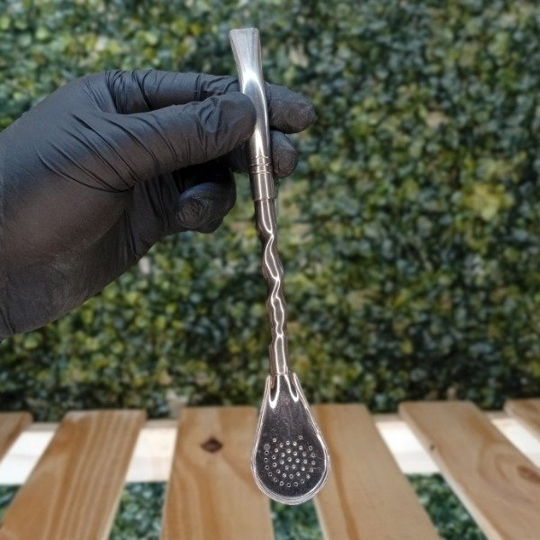 Producto - Bombilla Acero Torneada Pico de Loro