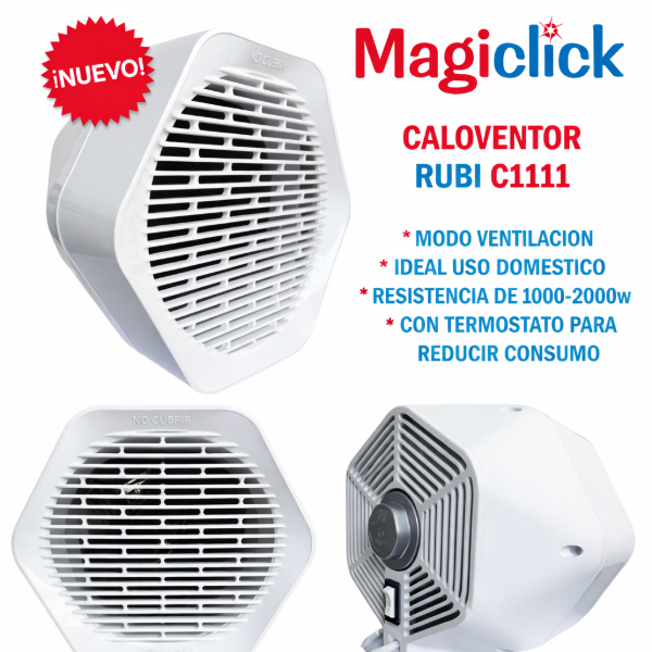 Producto - CALOVENTOR RUBY MAGICLICK 2000W