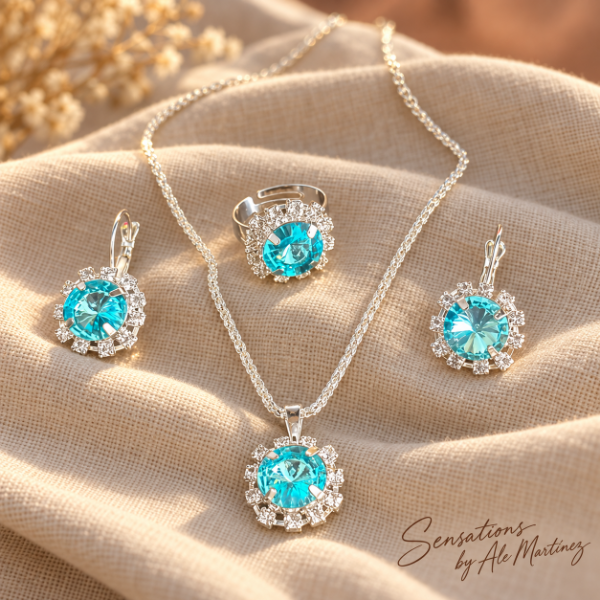 Producto - Conjunto Elegancia Celeste - 1