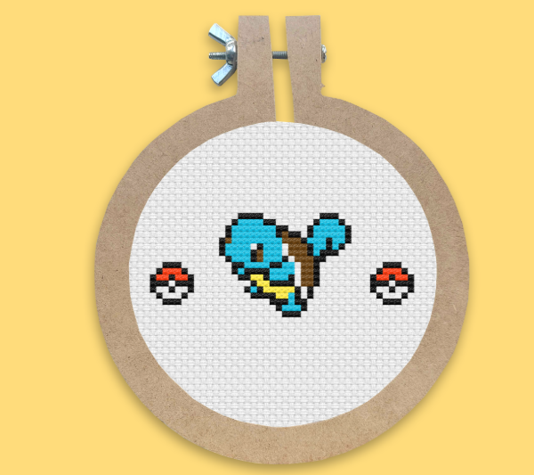 Producto - Squirtle - Kit de punto cruz