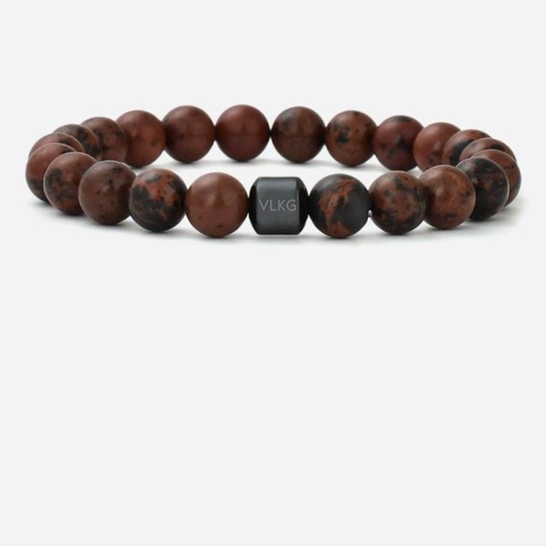 Producto - Pulsera Piedras Naturales Obsidiana Caoba