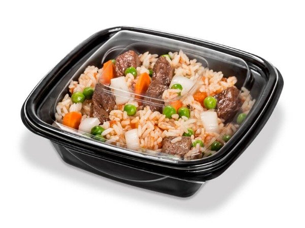 Producto - Tapa Bowl cuadrado microondas Bandex x1050cc X100u