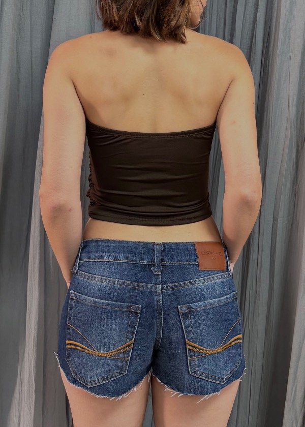 Producto - Strapless Puntilla Frunce - 2