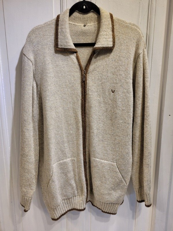 Producto - Sweater beige y marrón Talle M/L - PRECIO: 36X