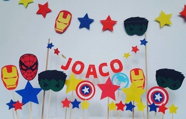 Producto - Toppers Superhéroes