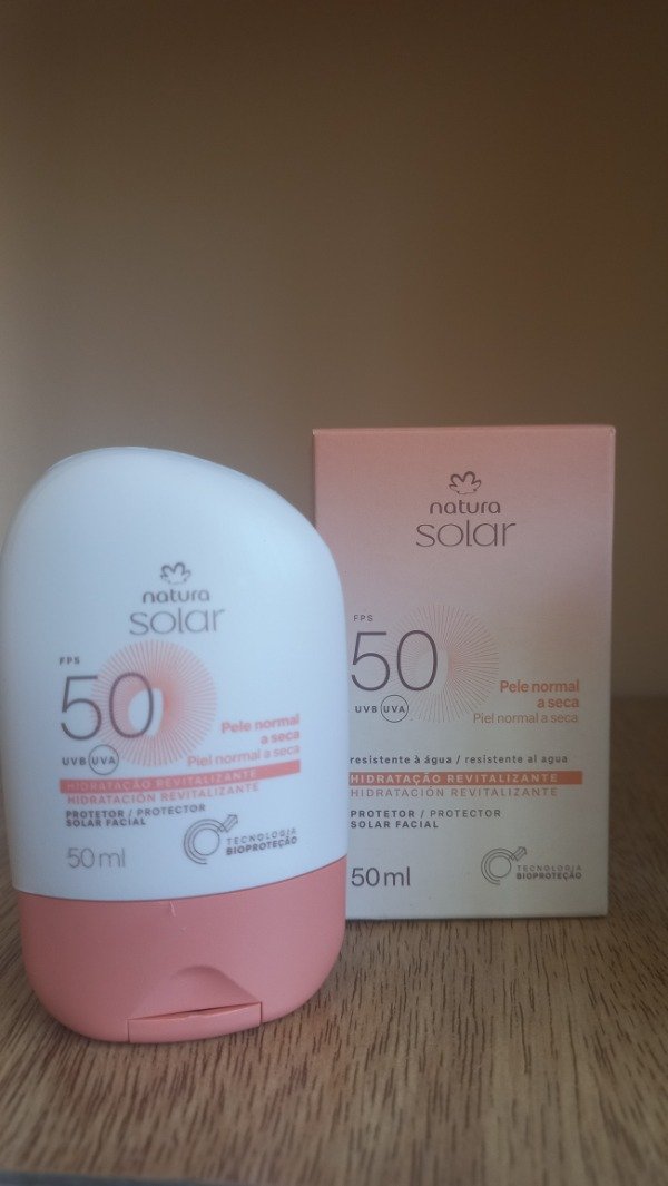 Producto - Loción protector solar FACIAL en crema 50 FPS Fotoequilibrio