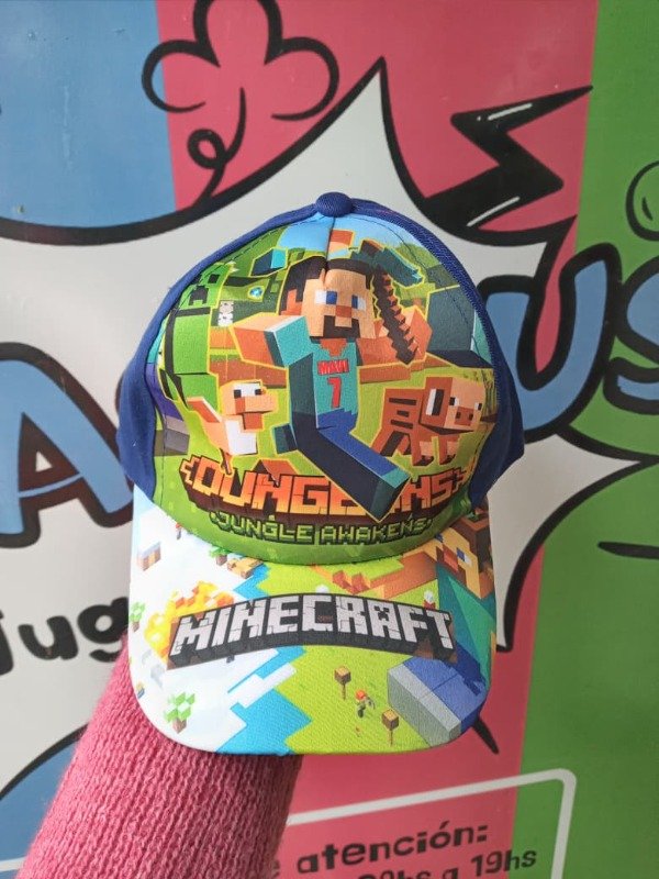 Producto - Gorra de sol Minecraft