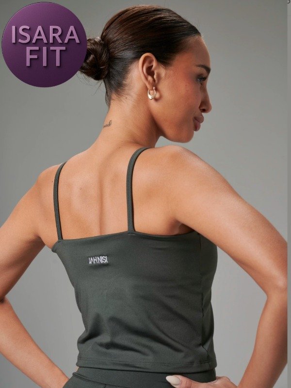 Producto - Musculosa Cropped Sage - 3