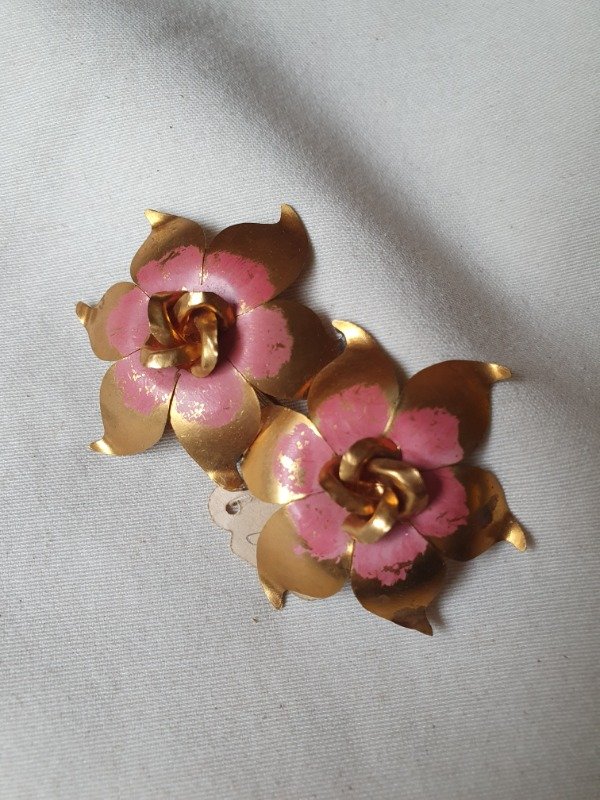 Producto - Mega Broche 40s Florones Pinceladas Pink - 0