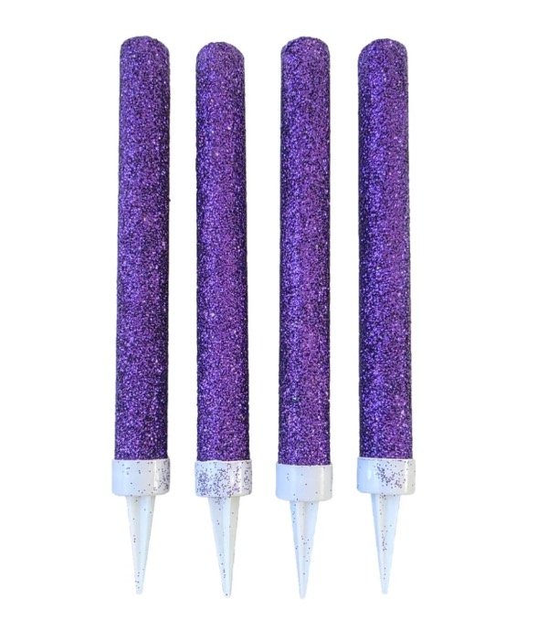 Producto - Bengala Brillo violeta x4u.