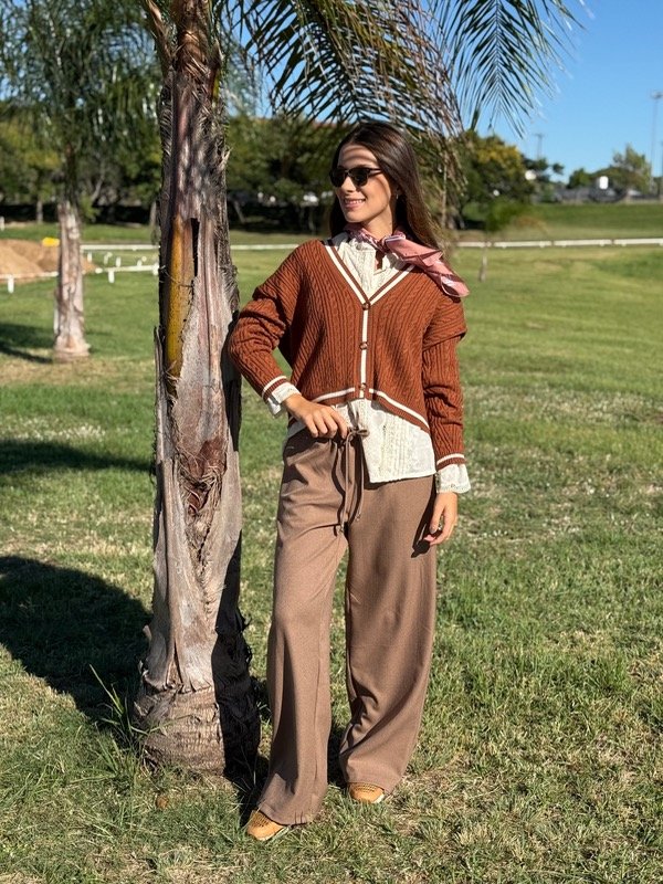 Producto - Palazo tostado con lazo