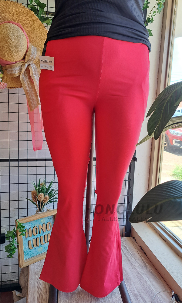 Producto - Pantalon de Bengalina Oxford Rojo