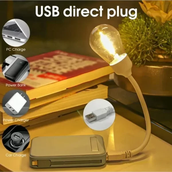 Producto - Lampara Nocturna 29 CM, USB se usa enchufada.