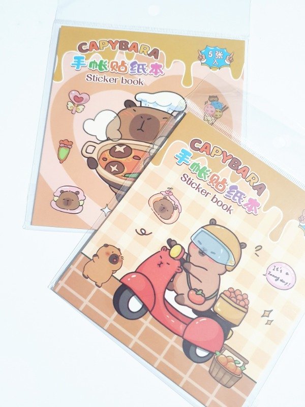 Producto - Stikers Librito Capibara