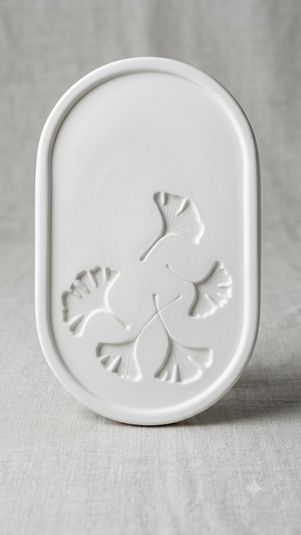 Producto - Molde bandeja oval ginkgo