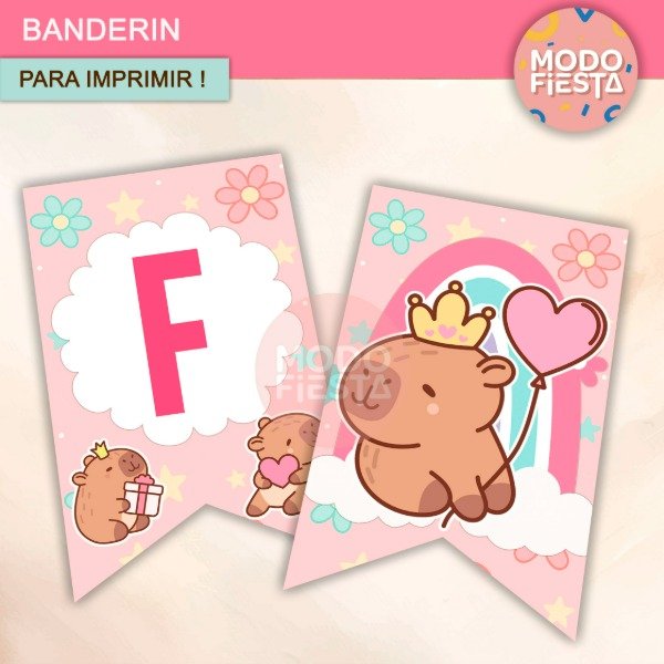 Producto - Banderín Capibara