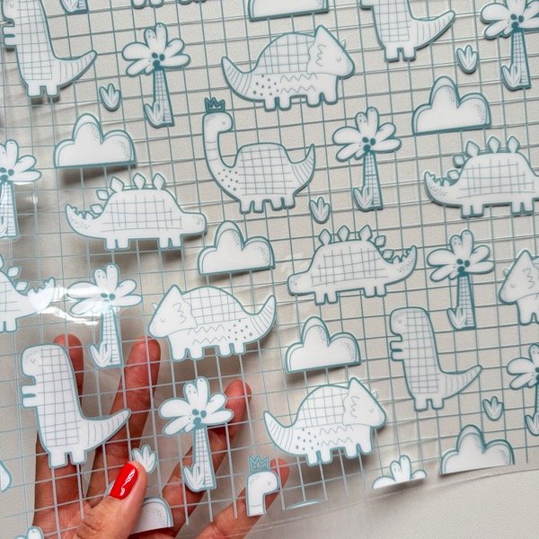Producto - Cristal Dinos cuadrille