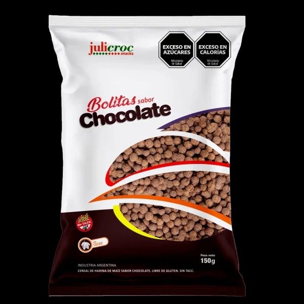 Producto - Bolitas de chocolate Juli Croc por 150 grs