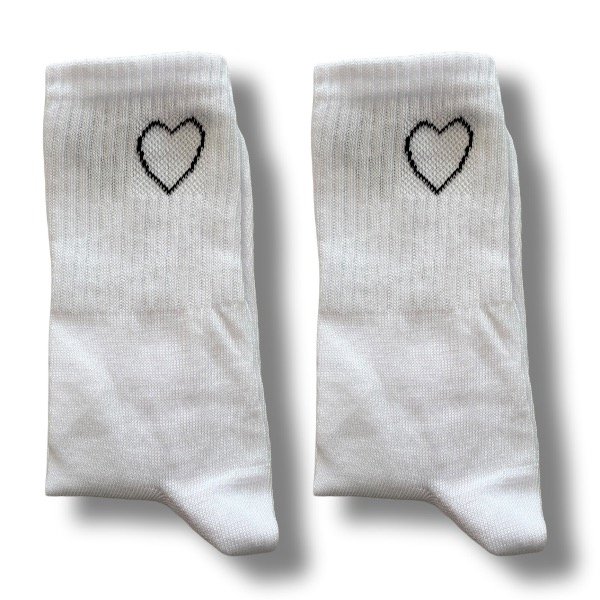 Producto - Corazón Mini Blanco - Tenis