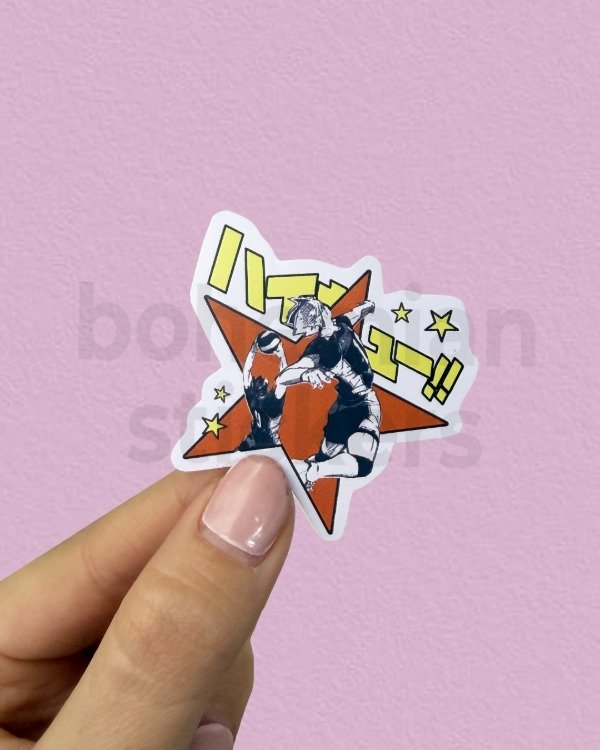 Producto - HINATA Y KAGEYAMA - Sticker Individual de Haikyu