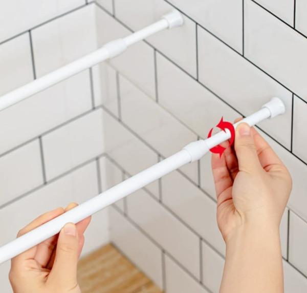 Producto - Barral Extensible Para Cortina/ Apto Soporte Adhesivo