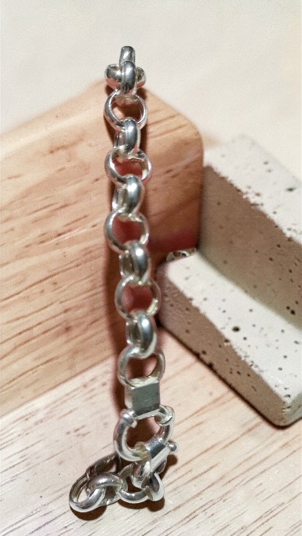Producto - Cadena de Plata Rolo Gruesa