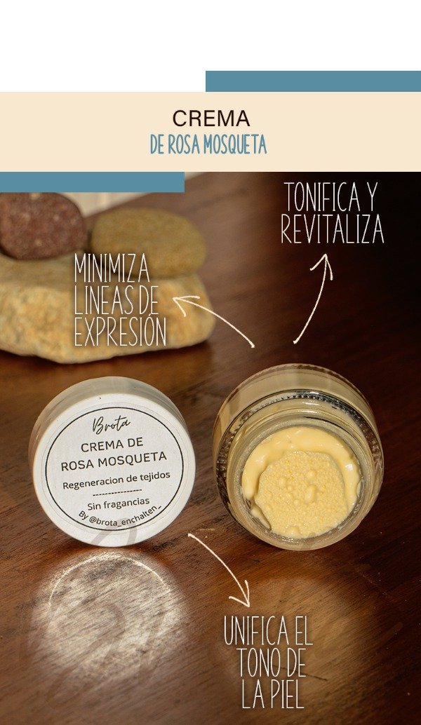Producto - CREMA DE ROSA MOSQUETA