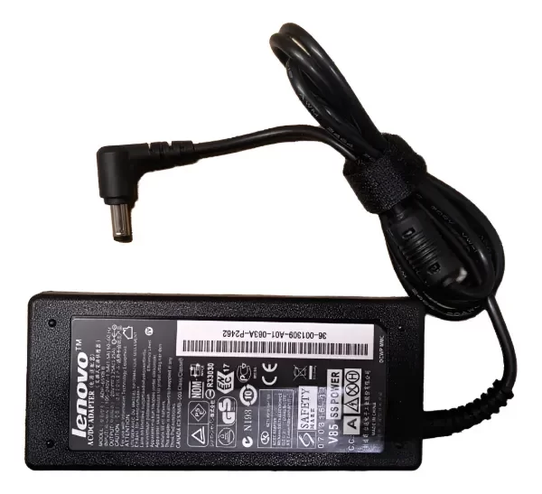 Producto - Cargador Lenovo 65w 20v 3.25a Plug 5.5 Mm (od) Y 2