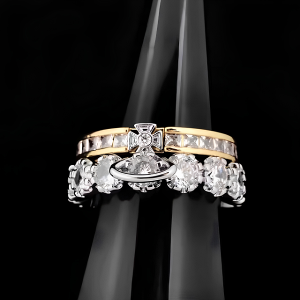 Producto - Anillos Trapnest Promise Dorado - 0